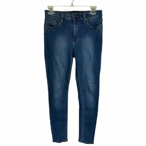 Just Black Denim Medium Wash Skinny Jeans 5-Pocket Denim Stretch Womens Sz 28